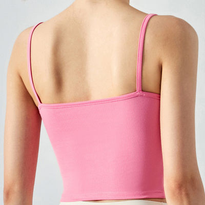 Elastic Slim Simple Running Sports Underwear Ladies Sports Tank Tops