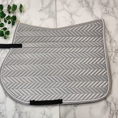 Custom Logo Reflective Silver Equestrian Saddle Pads Horsing Equipment In Spring