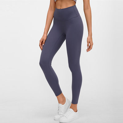 High Waist Stretch Capri Compression Workout Pants Nude 6 Colors XS-XXL